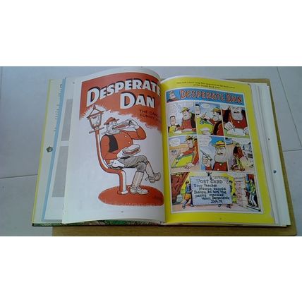 THE LEGEND OF DESPERATE DAN: 60 Years of Classic Cartoon Art (Hardback) 1997