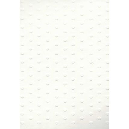 A6 Embossed Card. 10 Sheets. Dots. Cardmaking Scrapbooking Crafts