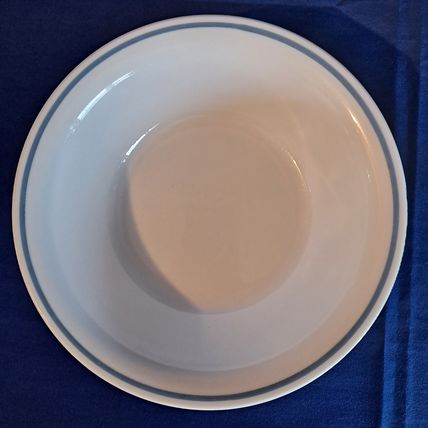 Vintage Corelle SUNSATIONS SOUP BOWL Large 7 1/4" Cereal Blue Line