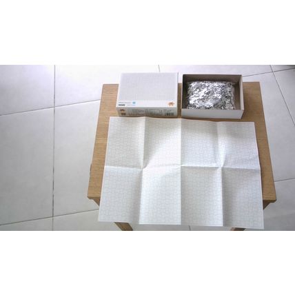WHITE HEAVEN Mini Jigsaw Puzzle (1000 Piece)