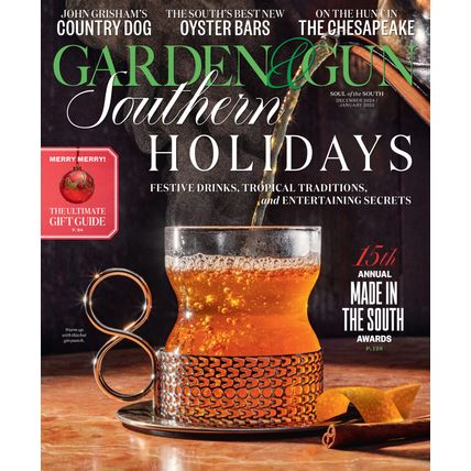 GARDEN & GUN-DECEMBER 2024/JANUARY 2025-SOUTHERN HOLIDAYS-NEW-FAST SHIPPING