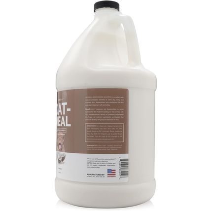 Bark2Basics Oatmeal Dog Shampoo, 1 Gallon - Natural Colloidal Oatmeal, Natural I