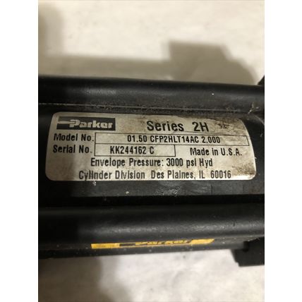NEW HYDRAULIC VALVE PARKER 01.50 CFP2HLT14AC 2.000 CYLINDER,FF