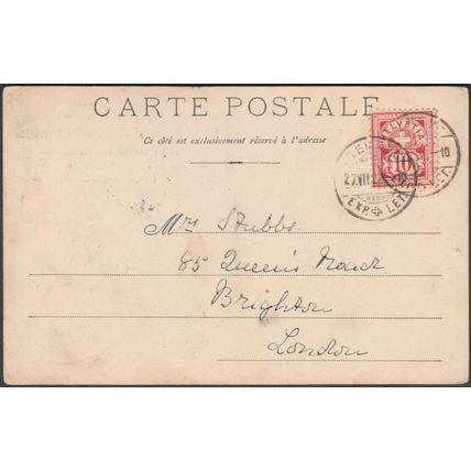 Pension d'Etrangers, Genève, 1902 - Louis Frey CPA