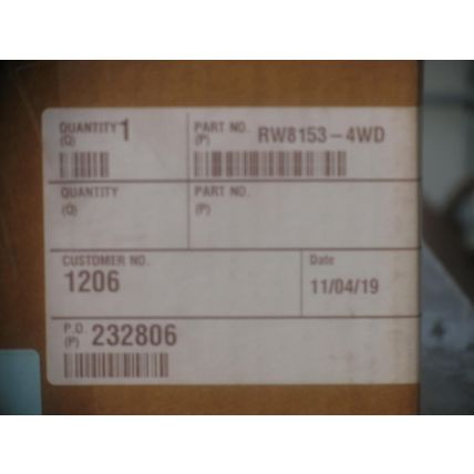 Rosenbauer RW, 4Wd Front/Rear Single Axle Hub Cover RW8153-4WD Fire Truck
