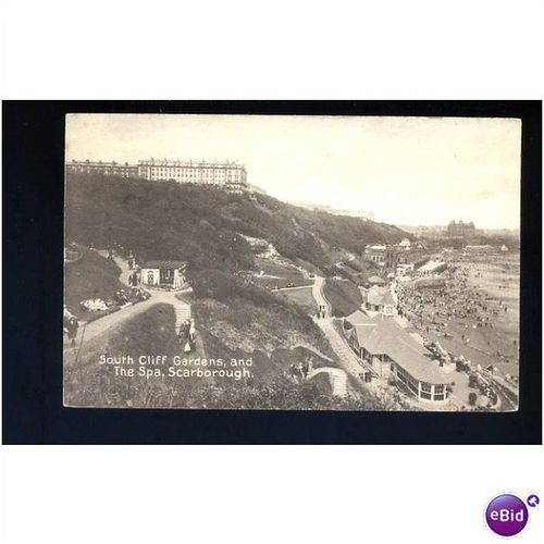 Yorkshire SCARBOROUGH Souith Cliff Postcard by M. and L.