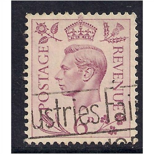 GB 1939 KGV1 6d Purple stamp SG 470.(D474