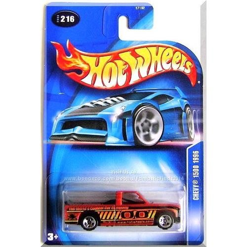 Hot Wheels - Chevy 1500 1996: Collector #216 (2003) *Orange Edition*