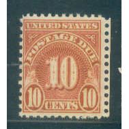 J84 10c Postage Due Barely Clears MNH Q3308