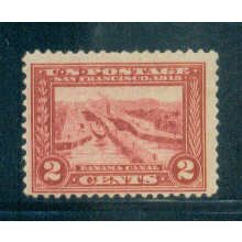 398 2c Panama Canal Just Clears MMH C1444