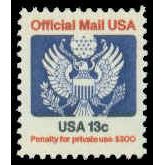 O129 13c Eagle Fine MNH G0628