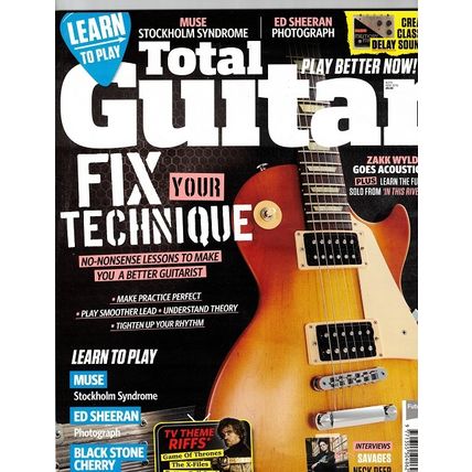 TOTAL GUITAR MAGZINE May 2016