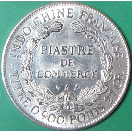 1908 5Fr Indochina. Challenge Coin, Souvenir. REPLICA. 66.
