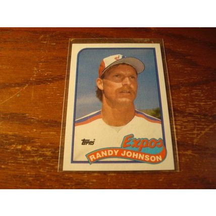 1989 Topps, 2-Rookie Cards, RANDY JOHNSON, HOF, Mariners, #647