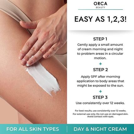 Orca Beauty Belly Butter-Moisturizing Cream for Pregnancy+Stretch Marks-4 fl. oz