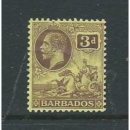 barbados stamps sg1745 sg 175 hm horizontal crease.