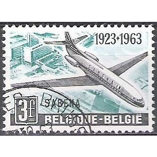Belgique 1963 Michel 1319 O Cote (2008) 0.25 € 40 Ans Sabena Avion Caravelle 6