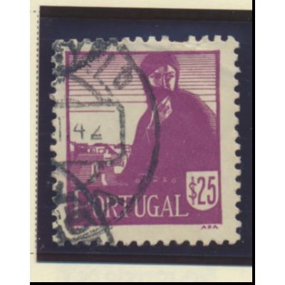 Portugal Stamp Scott #609, Used