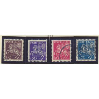Portugal Stamps Scott #634 To 637, Used