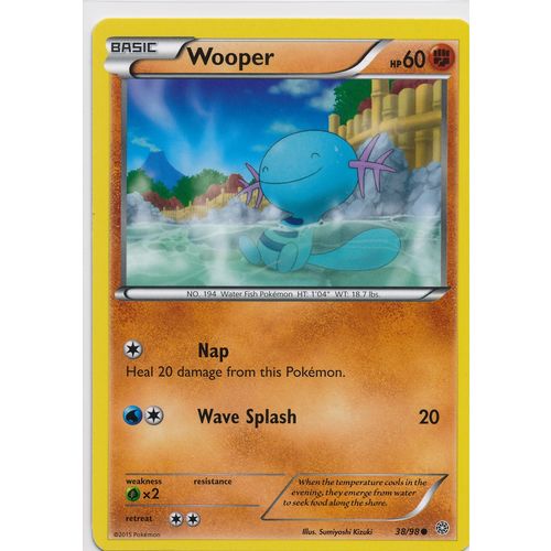 Pokemon Ancient Origins #38/98 Wooper