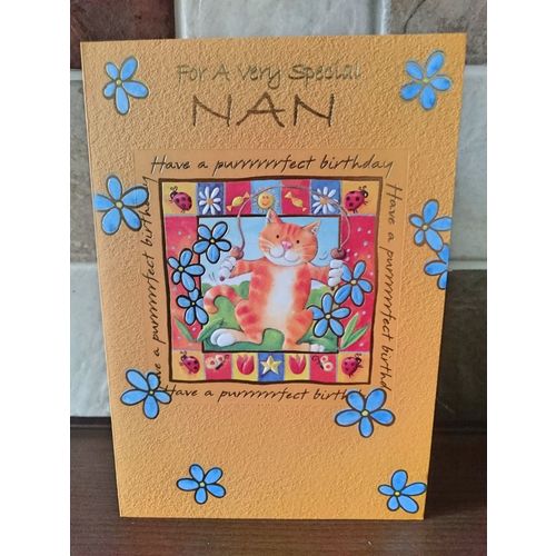 Nan Birthday Cards - For A Very Special Nan - 11