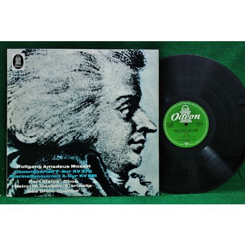 Drolc Qt./Steins/Geuser - Mozart: Oboe Quartet/Clarinet Quintet - C 80 552 - NM