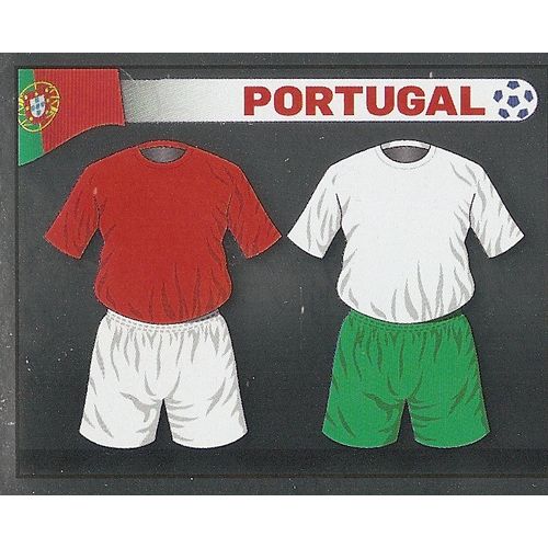 Topps ENGLAND 2012 Stickers: No.245 - Portugal: Home & Away Kits