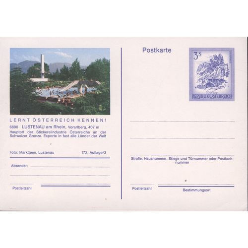 Austria unused - 3s pre-paid - Lustenau am Rhein, Voralberg