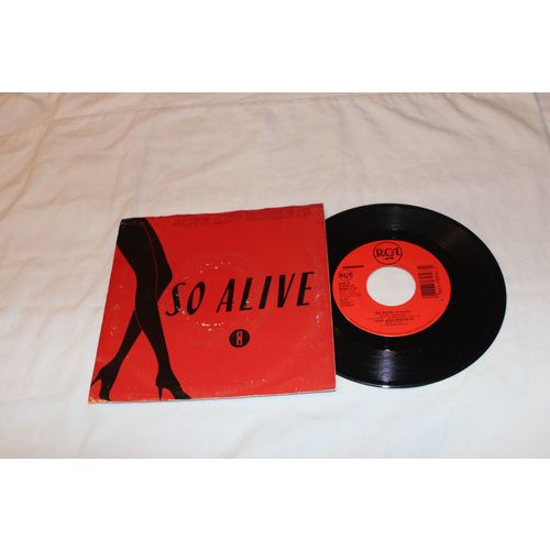 Love and Rockets 45 & Picture Sleeve-SO ALIVE(LP VERSION)-DREAMTIME STEREO