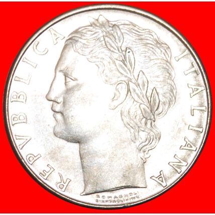 GODDESS MINERVA (1954-1989): ITALY ★ 100 LIRE 1988R! LOW START★NO RESERVE