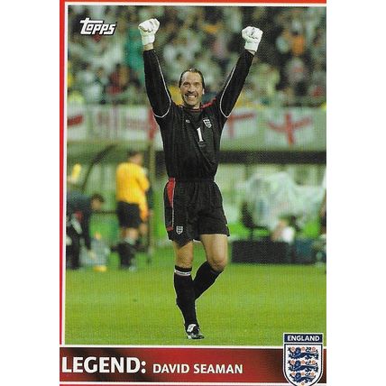 Topps ENGLAND 2005 Trading Card: England Legends - 66, Seaman