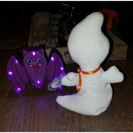 TY BEANIE BABY SPOOKY THE GHOST HALLOWEEN HOLIDAY BEANIE BABY~NEW~NWMT~PVC