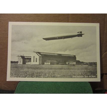 GERMAN ZEPPELIN AIR SHIP unused repro postcard
