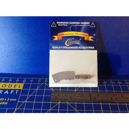 Butchers Meat Cleaver 1:12th scale miniature