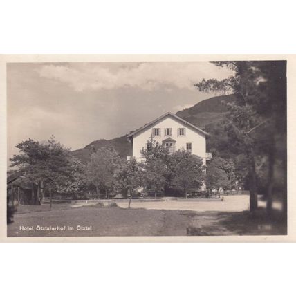 Hotel Otztalerhof Much Heiss Nachf Austria Old Postcard