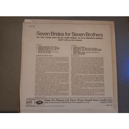 Various – Seven Brides For Seven Brothers (MFP1122) 1966 (LP)