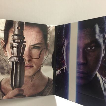 Star Wars The Force Awakens Movie Blu-Ray Disc (No DVD No Digital)