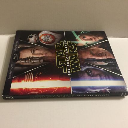 Star Wars The Force Awakens Movie Blu-Ray Disc (No DVD No Digital)