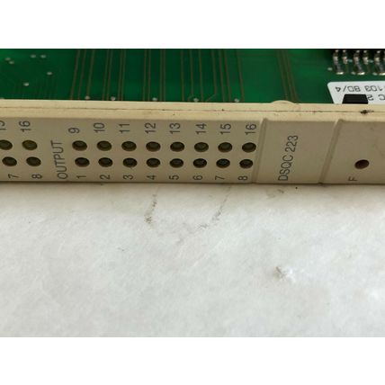 ABB DSQC 223,YB 560 103 BD/4, 3HAB 2214-8/4 56 01-03 BD CIRCUIT BOARD,DC