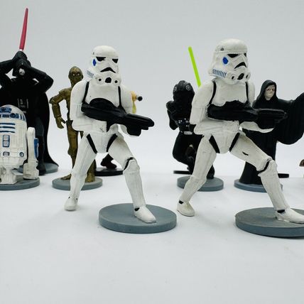 Applause Star Wars Figurines with Stand 1999 Lot 22 Pieces Vintage