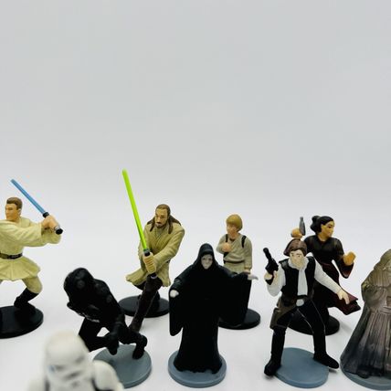 Applause Star Wars Figurines with Stand 1999 Lot 22 Pieces Vintage