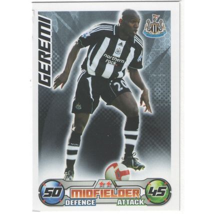 Match Attax 2008/2009 Geremi Newcastle United