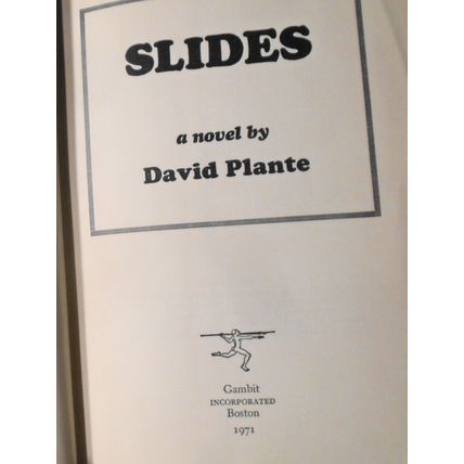 David Plante : Difficult Women, Slides & The Catholic - First editions lot of 3