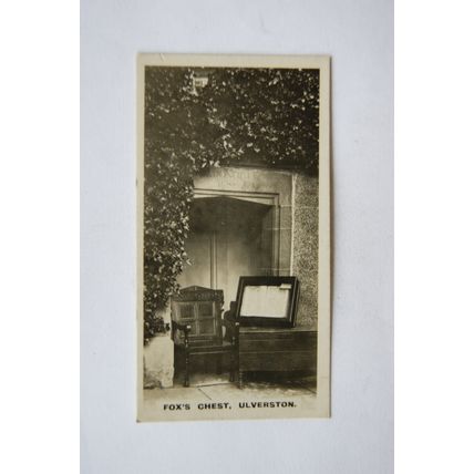 1926 British Royal & Ancient Buildings No. 24 Fox's Chest Chair & Treacle Bible
