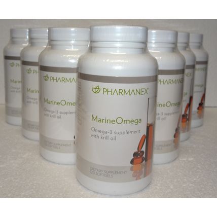 Nu Skin Nuskin Pharmanex Marine Omega MarineOmega Sealed 120 Softgels Bundle