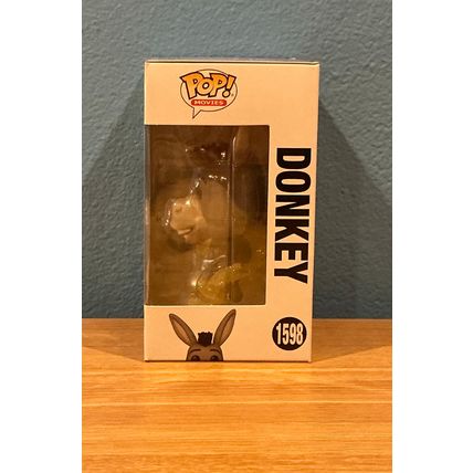 Funko Pop! Movies - Donkey #1598 Facsimile Laser Autographed (Box & Protector)