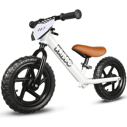 KRIDDO Toddler Balance Bike 2 Year Old, Age 24 Months to 5 Years Old, 12 Inch Pu