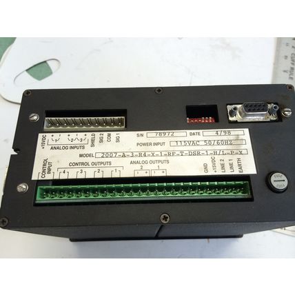 HOFFER FLOW CONTROLS FLOWSTAR 2007-A-3-R4-X-1-RF-T-DSR-1-H/L-P-X 15VDC,BF