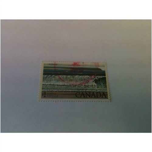 CANADA 1977 FUNDY NATIONAL PARK $1 EBID 1 USED