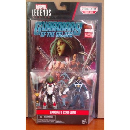 MARVEL LEGENDS ' GUARDIANS of the GALAXY ' GAMORA & STAR-LORD